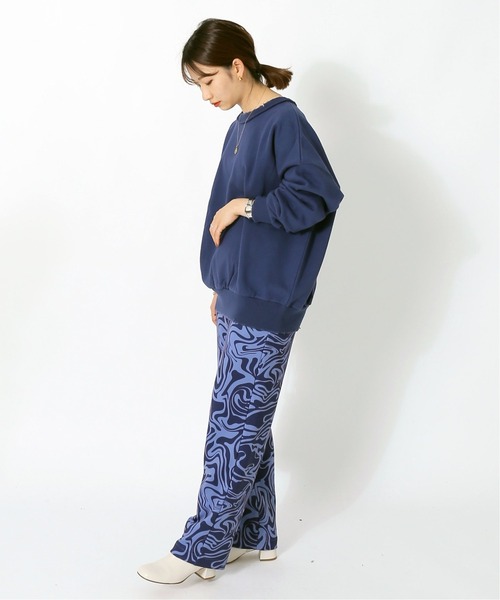 Oriens JOURNAL STANDARD（オリエンス ジャーナルスタンダード）の「Worn Out ダメージスウェット◆（Tシャツ/カットソー・メンズ・ブラック/ネイビー/レッド/グリーン・MEDIUM/LARGE）」の20枚目の写真