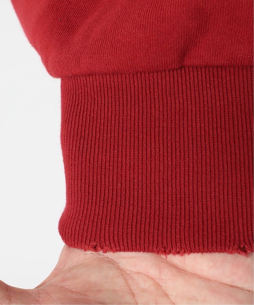 Oriens JOURNAL STANDARD（オリエンス ジャーナルスタンダード）の「Worn Out ダメージスウェット◆（Tシャツ/カットソー・メンズ・ブラック/ネイビー/レッド/グリーン・MEDIUM/LARGE）」の19枚目の写真