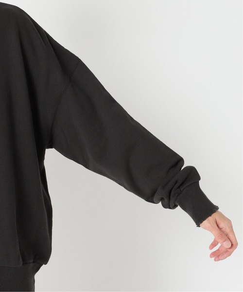 Oriens JOURNAL STANDARD（オリエンス ジャーナルスタンダード）の「Worn Out ダメージスウェット◆（Tシャツ/カットソー・メンズ・ブラック/ネイビー/レッド/グリーン・MEDIUM/LARGE）」の18枚目の写真