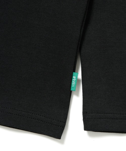 NANO universe(ナノユニバース)の「Anti SmellモックネックロングスリーブTシャツ(Tシャツ/カットソー・メンズ・ブラック/ホワイト/グレー・L/S/M/XL)」の9枚目の写真