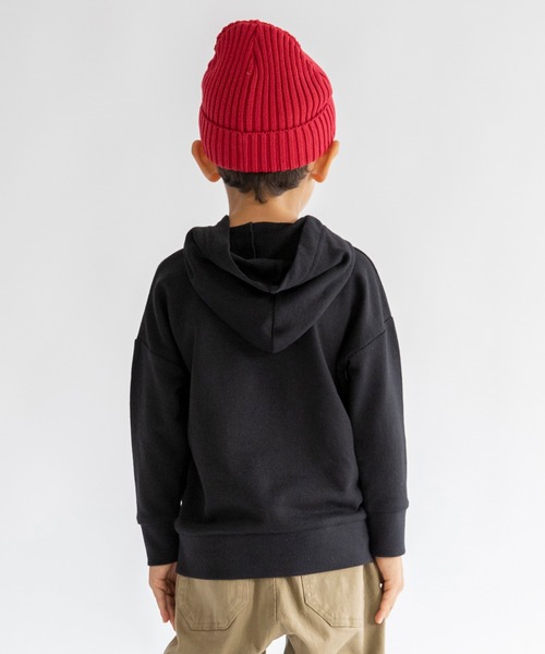 BRANSHES(ブランシェス)の「【カラバリ】裏毛パーカー(パーカー・キッズ・ブラウン/ブルー/アイボリー/ブラック/エンジ・110/130/150/100/120/140)」の21枚目の写真