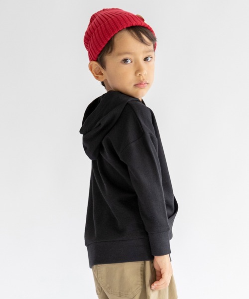 BRANSHES(ブランシェス)の「【カラバリ】裏毛パーカー(パーカー・キッズ・ブラウン/ブルー/アイボリー/ブラック/エンジ・110/130/150/100/120/140)」の19枚目の写真