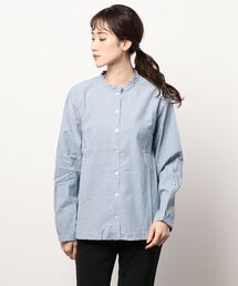 Samansa Mos2 | フリル襟前開きブラウス(シャツ/ブラウス)
