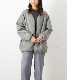 Dickies ディッキーズ ルーズシルエット 裏シープ起毛カーディガン