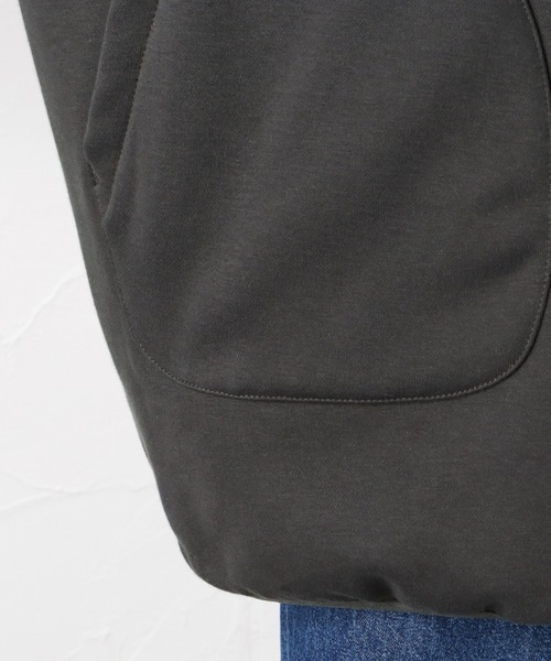 Dickies（ディッキーズ）の「Dickies ディッキーズ ルーズシルエット 裏シープ起毛カーディガン（カーディガン/ボレロ・レディース・カーキ/アイボリー/チャコール・フリー）」の13枚目の写真