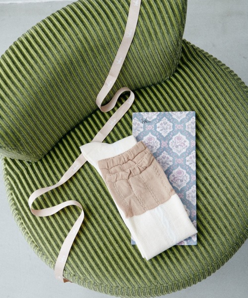 idem(イデム)の「make cute socks/着圧ハイソックス(ソックス/靴下・レディース・ベージュ・FREE)」の1枚目の写真