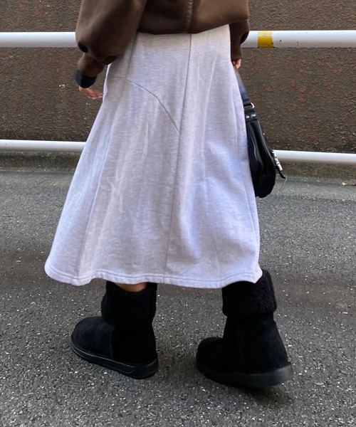 セール スウェットマーメイドラインスカート スカート Shaggie シャギー のファッション通販 Zozotown
