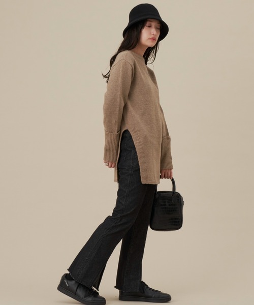 NEUNA（ヌナ）の「ウール100％バケットハット（ハット・レディース・ブラック/アイボリー・FREE）」の22枚目の写真