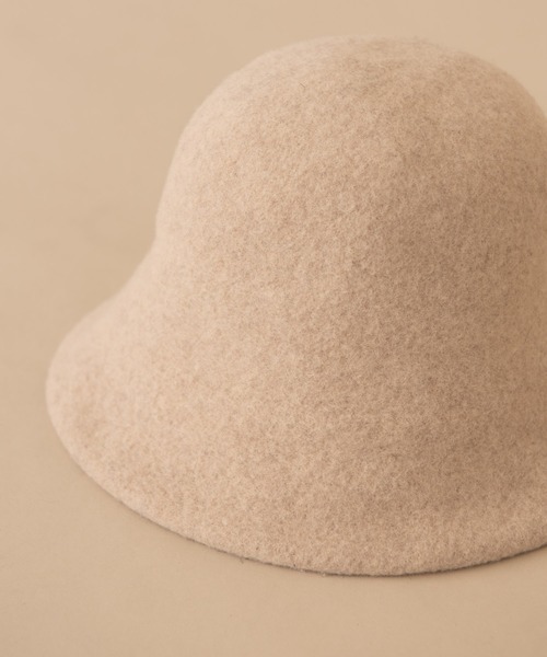 NEUNA（ヌナ）の「ウール100％バケットハット（ハット・レディース・ブラック/アイボリー・FREE）」の18枚目の写真