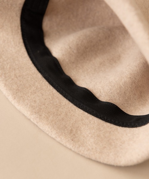 NEUNA（ヌナ）の「ウール100％バケットハット（ハット・レディース・ブラック/アイボリー・FREE）」の19枚目の写真