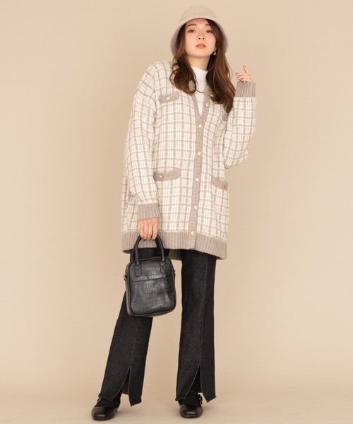 NEUNA（ヌナ）の「ウール100％バケットハット（ハット・レディース・ブラック/アイボリー・FREE）」の13枚目の写真