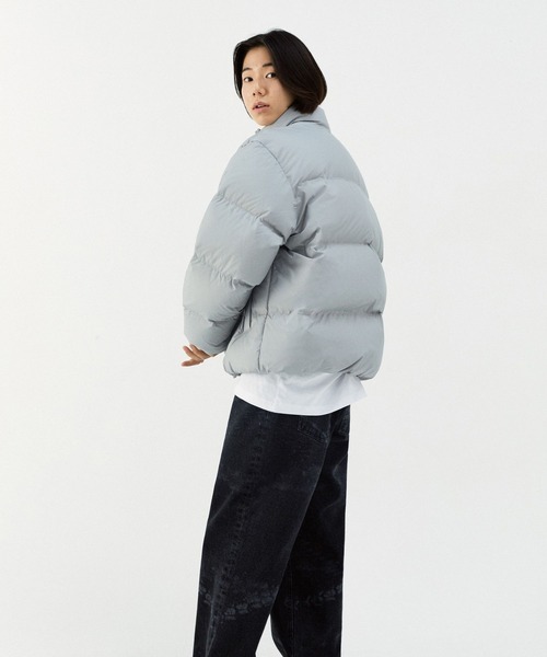 VIVASTUDIO(ビバスタジオ)の「【UNISEX】VIVA STUDIO/LIGHTDOWN ZIPUP 2237953(ダウンジャケット/コート・メンズ・グレー/アイボリー・SMALL/LARGE/MEDIUM)」の18枚目の写真