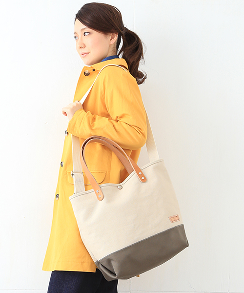 B:MING by BEAMS レザー トートバッグ　A4収納可能 B:MING by BEAMS / レザー トートバッグ（トートバッグ）｜B