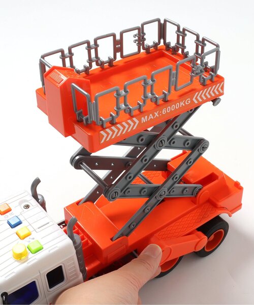 JUNK STORE（ジャンクストアー）の「【F.O.TOYBOX】 路政車(四つのボタン・ライト音楽付き)（おもちゃ・キッズ・マルチ・FREE）」の7枚目の写真