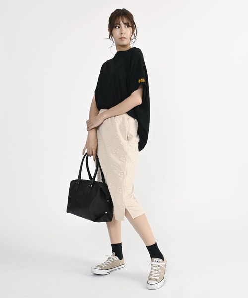 MARY QUANT(マリークワント)の「アシンメトリーロゴ ソックス(ソックス/靴下・レディース・ピンク/ブラック/ブルー/ホワイト/グリーン/テラコッタ・FREE)」の10枚目の写真