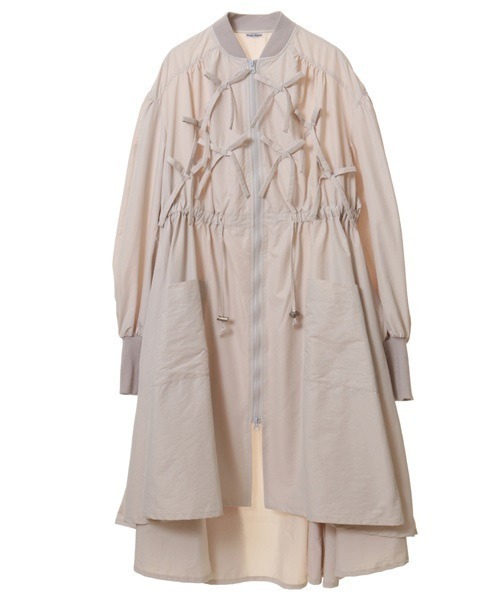 Candy Stripper(キャンディストリッパー)の「RIBBON ドレス(ワンピース・レディース・ブラック/ライトグレー・2)」の14枚目の写真