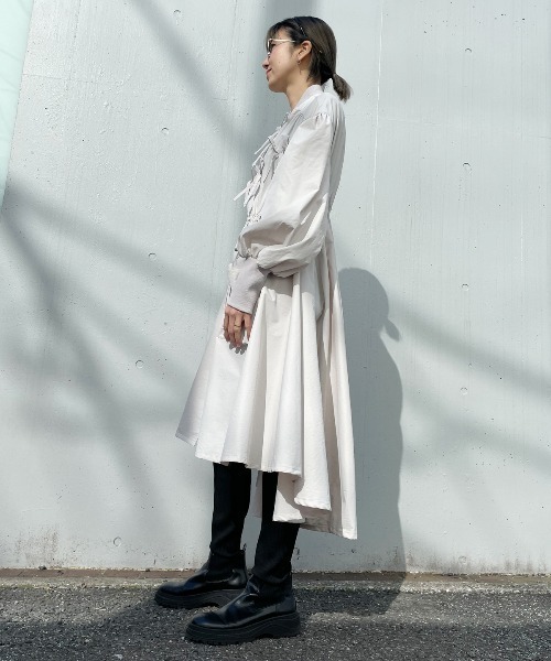 Candy Stripper(キャンディストリッパー)の「RIBBON ドレス(ワンピース・レディース・ブラック/ライトグレー・2)」の18枚目の写真