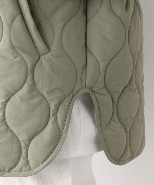 A part by（アパートバイ）の「Nyキルティングジャケット　264991（その他アウター・レディース・アイボリー/グリーン系その他4・FREE）」の14枚目の写真