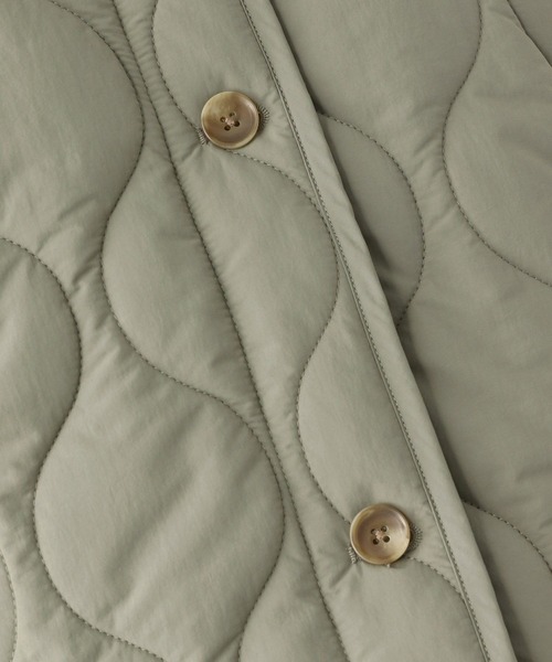 A part by（アパートバイ）の「Nyキルティングジャケット　264991（その他アウター・レディース・アイボリー/グリーン系その他4・FREE）」の18枚目の写真