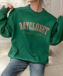 DAY CLOSET | レディース DAYCLOSETロゴ入りプルオーバースウェット(スウェット)