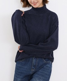 シャネル　グレー タートルネック バルーンスリーブ ニット タートルネックバルーンスリーブニット ニット タートル」に該当