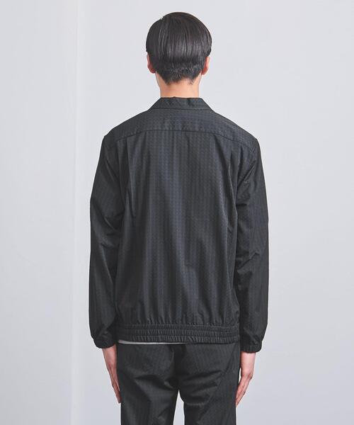 Camoshita（カモシタ）の「＜Camoshita（カモシタ）＞ ドビー シャツブルゾン（ブルゾン・メンズ・ブラック・S/M/L）」の4枚目の写真