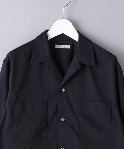 Camoshita（カモシタ）の「＜Camoshita（カモシタ）＞ ドビー シャツブルゾン（ブルゾン・メンズ・ブラック・S/M/L）」の14枚目の写真