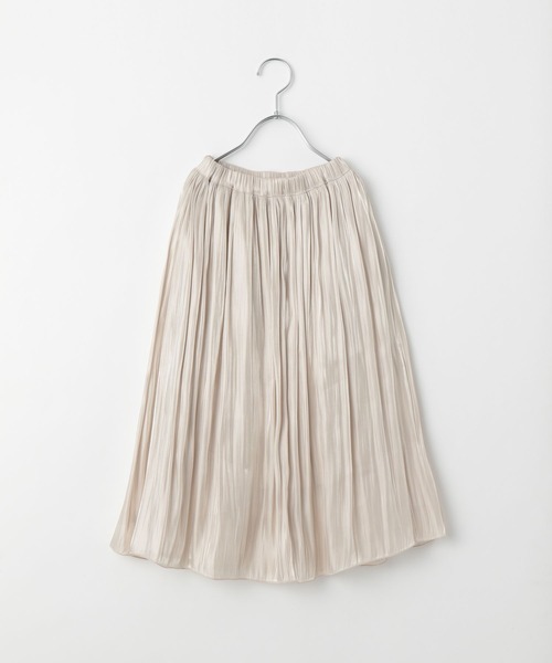 GLOBAL WORK（グローバルワーク）の「キッズ/シャイニーサテンフレアスカート/264154（スカート・キッズ・ライトイエロー/チャコールグレー/オフホワイト・110cm/130cm/150cm/140cm/100cm/120cm/160cm）」の22枚目の写真