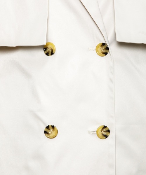 AS KNOW AS PINKY（アズノゥアズピンキー）の「変えてセットトレンチコート（トレンチコート・レディース・ホワイト/ベージュ/カーキ/ライトブルー・FREE）」の12枚目の写真