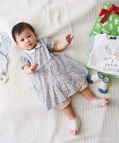 kladskap（クレードスコープ）の「リボンカップソックス（ベビーシューズ/ベビーソックス・キッズ・ブルー/ピンク・FREE）」の12枚目の写真