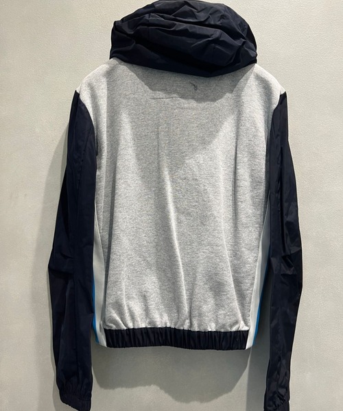 P.M.D.S.（ピー エム ディー エス）の「P.M.D.S./ピー エム ディー エス/WHYL/デニム×スウエット切り替えG-JKT（ブルゾン・メンズ・ネイビー・MEDIUM/X-LARGE/LARGE）」の8枚目の写真