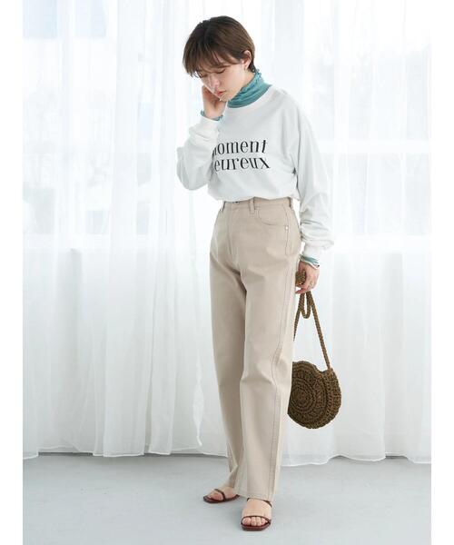 earth music&ecology（アースミュージックアンドエコロジー）の「シアーインナー*（その他トップス・レディース・オフホワイト/オレンジ/イエロー/グリーン・S/M）」の18枚目の写真