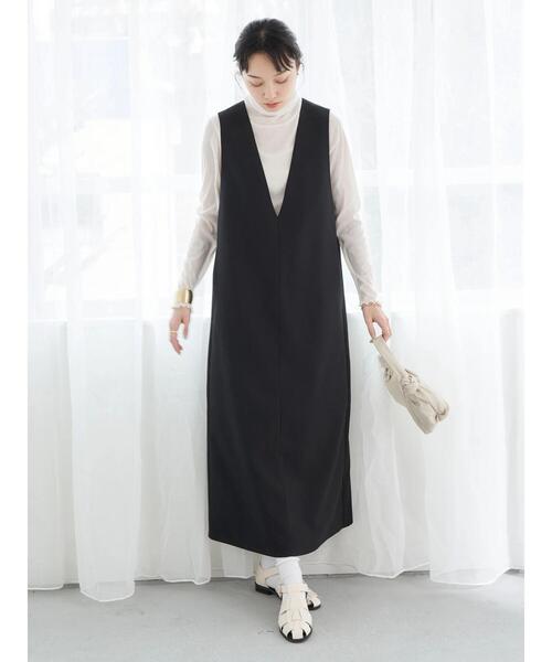 earth music&ecology（アースミュージックアンドエコロジー）の「シアーインナー*（その他トップス・レディース・オフホワイト/オレンジ/イエロー/グリーン・S/M）」の22枚目の写真