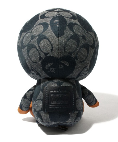 A BATHING APE(アベイシングエイプ)の「BAPE X COACH BABY MILO PLUSH DOLL M(おもちゃ・メンズ・ネイビー・FREE)」の3枚目の写真