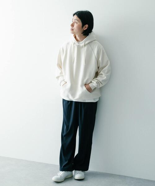 ITEMS URBANRESEARCH（アイテムズ アーバンリサーチ）の「SCREEN STARS　日焼け加工 カラースウェットパーカー（パーカー・メンズ・ブルー/ナチュラル/ブラック/オレンジ・LARGE/MEDIUM）」の9枚目の写真