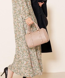 [MY BEST BAG]牛革ミニボストンショルダーバッグ