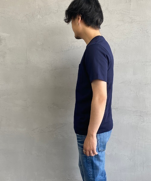 LACOSTE（ラコステ）の「[LACOSTE/ラコステ] ワンポイントロゴ クルーネックポケットTシャツ（Tシャツ/カットソー・レディース・ブラック/グレー/ホワイト/ネイビー・4/5/6/1/2/3）」の12枚目の写真