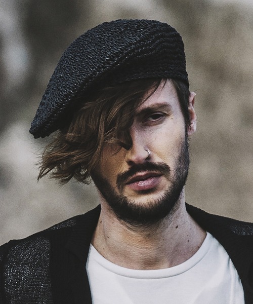 NO ID.（ノーアイディ）の「ペーパーベレー（ハンチング/ベレー帽・メンズ・ブラック/ブラウン/アイボリー・ONE SIZE）」の20枚目の写真