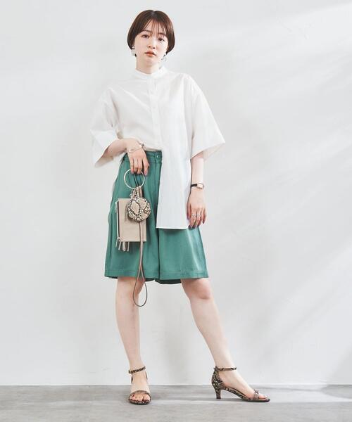 coen（コーエン）の「ハーフグルカパンツ（その他パンツ・レディース・ダークグレー/ナチュラル/ライム・L/M/S）」の5枚目の写真