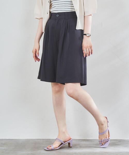 coen（コーエン）の「ハーフグルカパンツ（その他パンツ・レディース・ダークグレー/ナチュラル/ライム・L/M/S）」の6枚目の写真