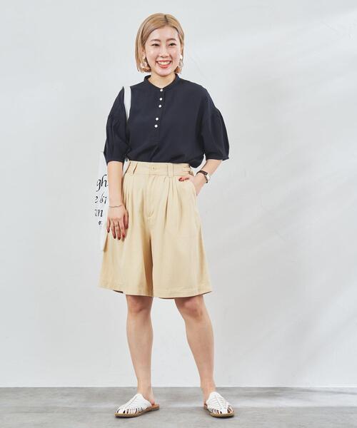 coen（コーエン）の「ハーフグルカパンツ（その他パンツ・レディース・ダークグレー/ナチュラル/ライム・L/M/S）」の20枚目の写真