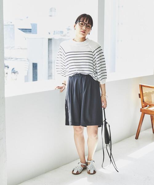 coen（コーエン）の「ハーフグルカパンツ（その他パンツ・レディース・ダークグレー/ナチュラル/ライム・L/M/S）」の15枚目の写真