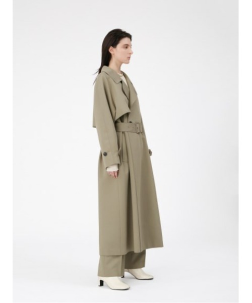 MIESROHE（ミースロエ）の「sustainableドルマンスリーブトレンチ