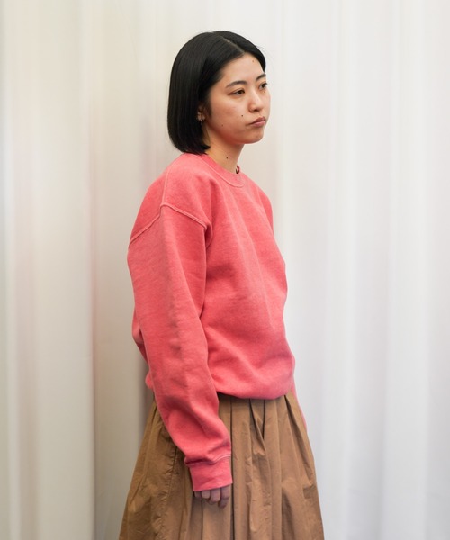 TOWNCRAFT / タウンクラフト PIGMENT CREW SWEAT ヴィンテージ加工 クルーネック スウェット(スウェット)|TOWNCRAFT(タウンクラフト) TOWNCRAFT / タウンクラフト PIGMENT CREW SWEAT ヴィンテージ加工 クルーネック スウェット(スウェット)|TOWNCRAFT(タウンクラフト)