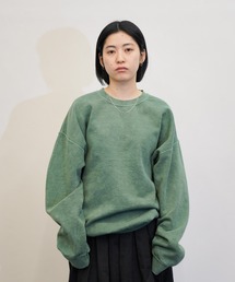 TOWNCRAFT / タウンクラフト PIGMENT CREW SWEAT ヴィンテージ加工 クルーネック スウェット