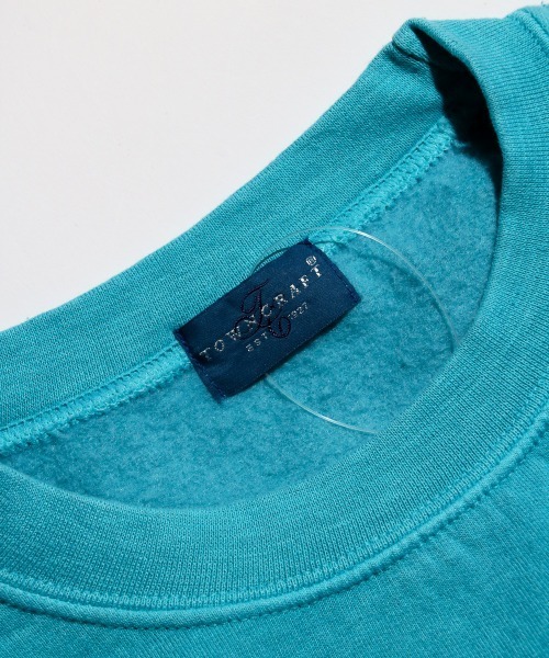 TOWNCRAFT / タウンクラフト PIGMENT CREW SWEAT ヴィンテージ加工 クルーネック スウェット(スウェット)|TOWNCRAFT(タウンクラフト) TOWNCRAFT / タウンクラフト PIGMENT CREW SWEAT ヴィンテージ加工 クルーネック スウェット(スウェット)|TOWNCRAFT(タウンクラフト)
