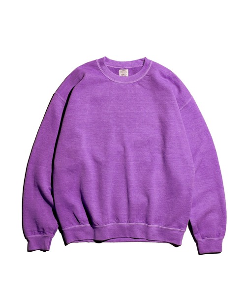 TOWNCRAFT / タウンクラフト PIGMENT CREW SWEAT ヴィンテージ加工 クルーネック スウェット(スウェット)|TOWNCRAFT(タウンクラフト) TOWNCRAFT / タウンクラフト PIGMENT CREW SWEAT ヴィンテージ加工 クルーネック スウェット(スウェット)|TOWNCRAFT(タウンクラフト)