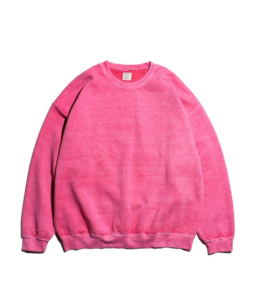 TOWNCRAFT / タウンクラフト PIGMENT CREW SWEAT ヴィンテージ加工 クルーネック スウェット(スウェット)|TOWNCRAFT(タウンクラフト) TOWNCRAFT / タウンクラフト PIGMENT CREW SWEAT ヴィンテージ加工 クルーネック スウェット(スウェット)|TOWNCRAFT(タウンクラフト)