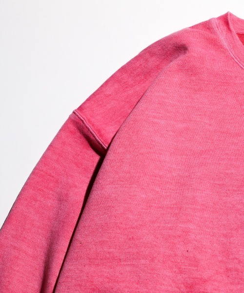 TOWNCRAFT / タウンクラフト PIGMENT CREW SWEAT ヴィンテージ加工 クルーネック スウェット(スウェット)|TOWNCRAFT(タウンクラフト) TOWNCRAFT / タウンクラフト PIGMENT CREW SWEAT ヴィンテージ加工 クルーネック スウェット(スウェット)|TOWNCRAFT(タウンクラフト)