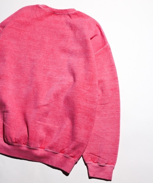TOWNCRAFT / タウンクラフト PIGMENT CREW SWEAT ヴィンテージ加工 クルーネック スウェット(スウェット)|TOWNCRAFT(タウンクラフト) TOWNCRAFT / タウンクラフト PIGMENT CREW SWEAT ヴィンテージ加工 クルーネック スウェット(スウェット)|TOWNCRAFT(タウンクラフト)